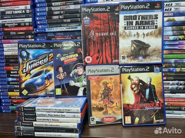 Игры PlayStation 2 лицензия