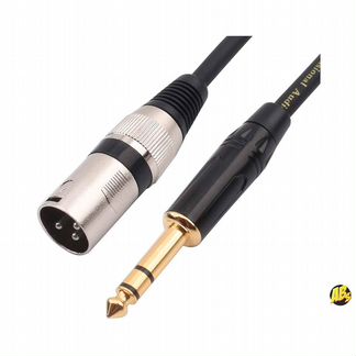 Кабель TRS - XLR балансный для мониторов jack 6.3