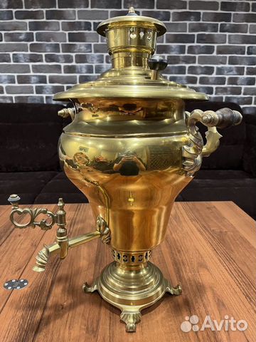 Самовар братьев Рузиных Б. и Т., начало 20в., Тула