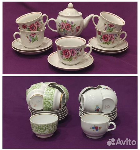 Чайные наборы, СССР