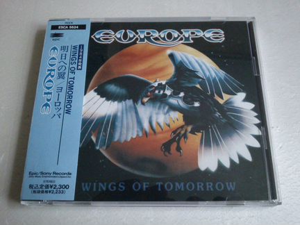 Europe 1984 'Wings of tomorrow' japan cd