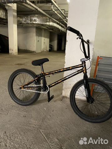 Трюковой велосипед bmx с тормозами