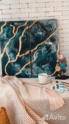 Интерьерная картина (диптих )