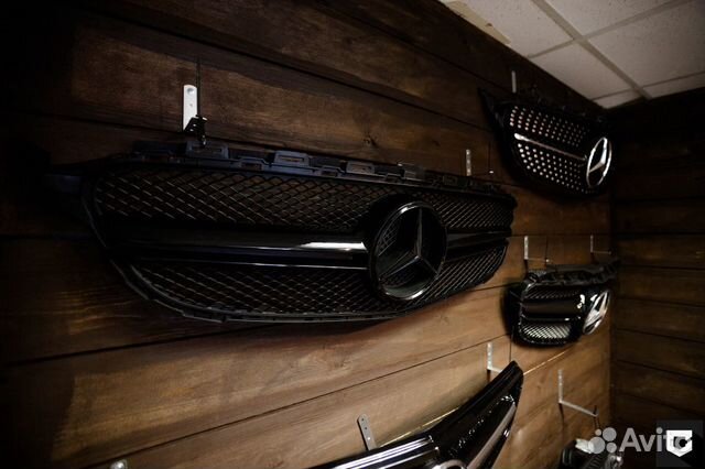 Решетка тюнинг Mercedes E Class W212 AMG 14-15