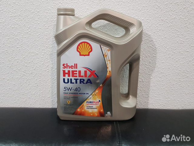 Масло Shell Helix Ultra 5W-40 API SP 4 л