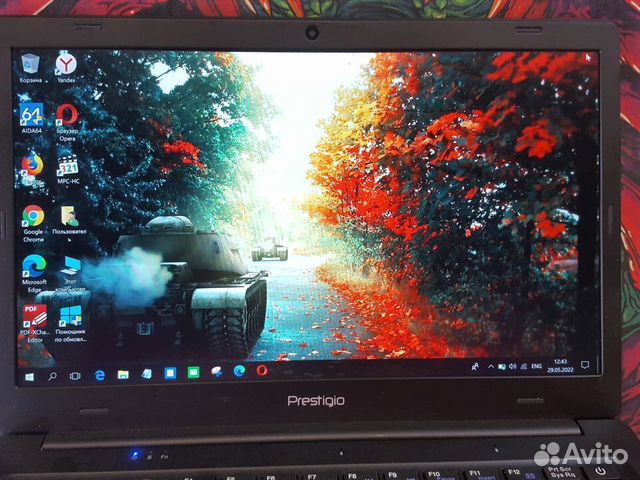 Супер тонкий и легкий ноутбук prestigio 116C