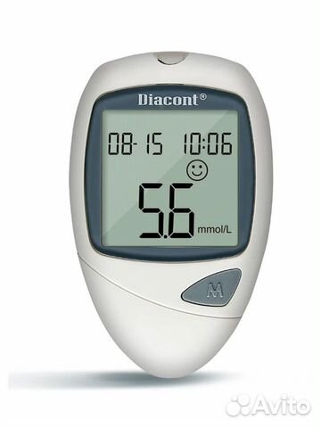 Глюкометр для контроля уровня глюкозы Diacont