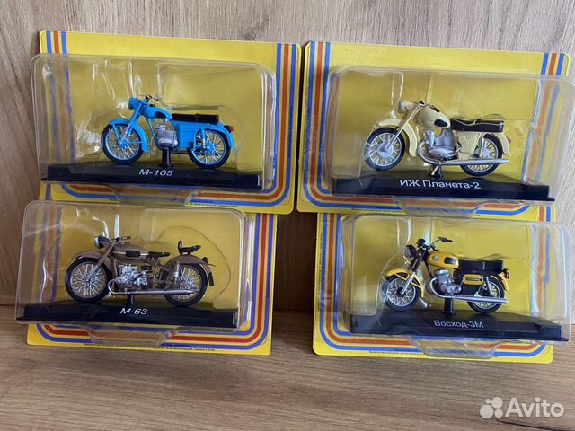 Масштабная модель советского мотоцикла