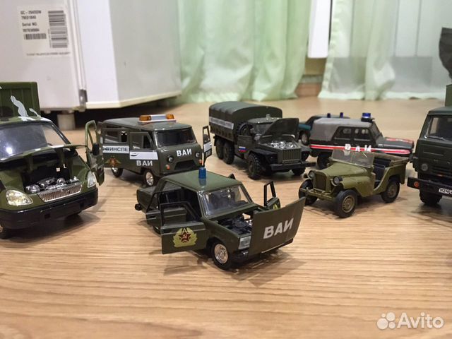 Модель автомобилей 1:43