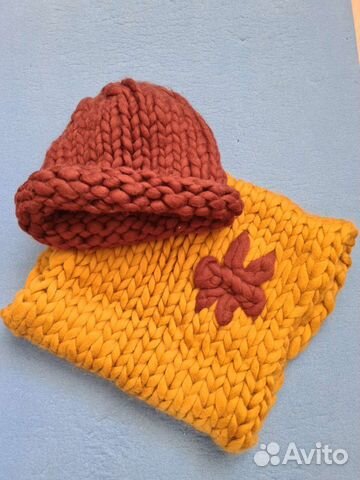 Снуд и шапка бини