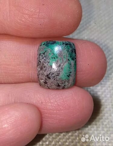 Азурмалахит натуральный