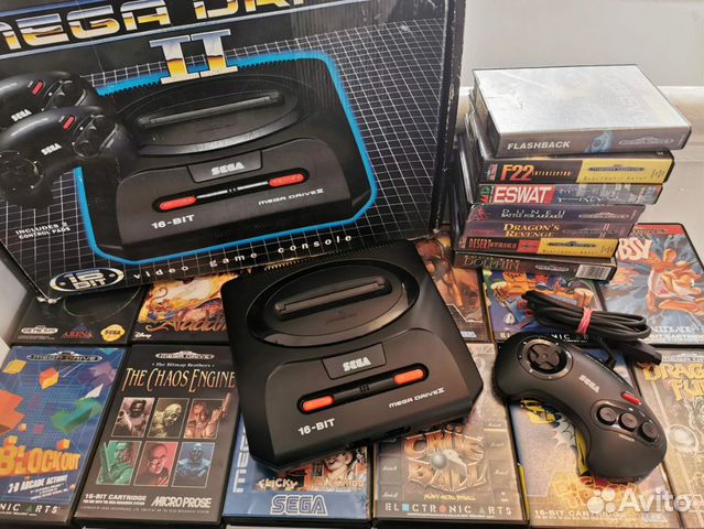 Игровая приставка sega