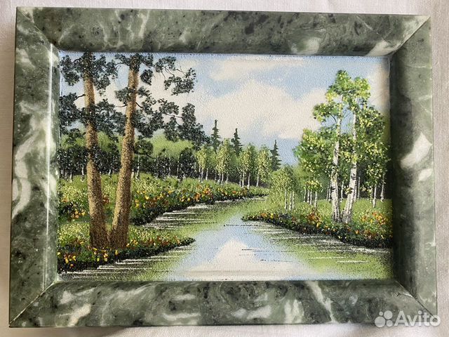 Картина из натурального камня