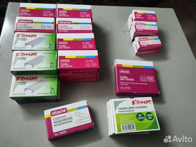 Скобы для степлера