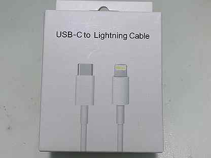 Зарядка на iPhone кабель USB-C lightning новая
