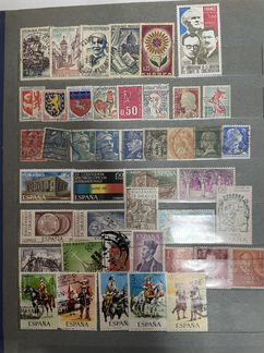 Почтовые марки СССР и европы