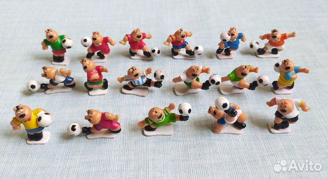 Собачки-футболисты Kinder Tombola Fifa 1994