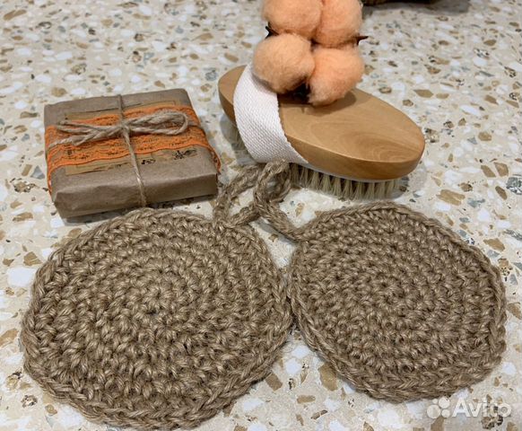 Эко губка из джута