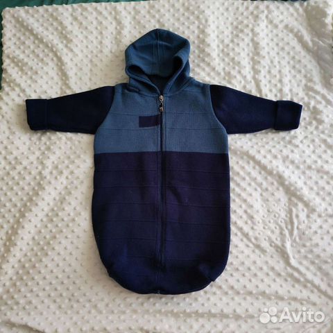 Конверт в коляску или для сна шерстяной