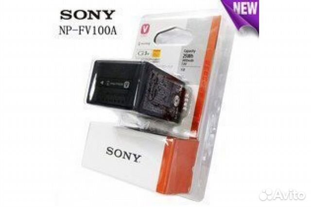 Аккумулятор sony np fv100a