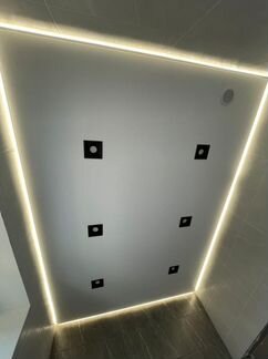 Натяжные потолки любой сложности