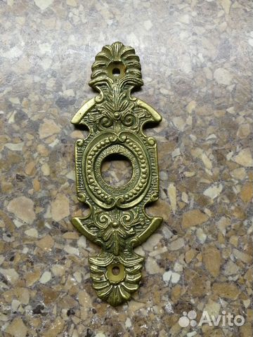 Накладка на мебель латунная