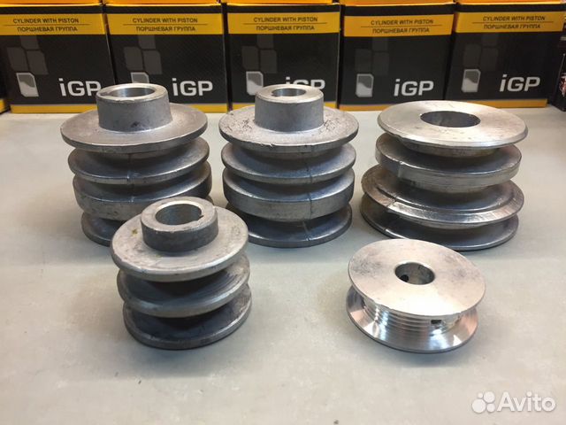 Шкив 3х ручейный для Двигателя