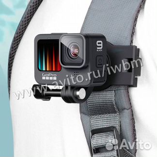 Крепление На Лямку Рюкзака Пластик 360 Для GoPro