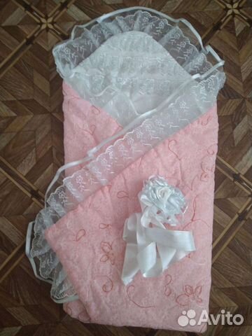 Конверт на выписку летний для девочки