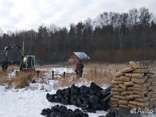 Винтовые сваи под ключ