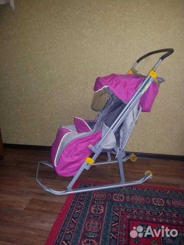 Санки-коляска