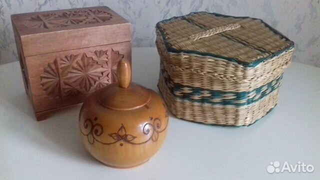 Деревянные шкатулки