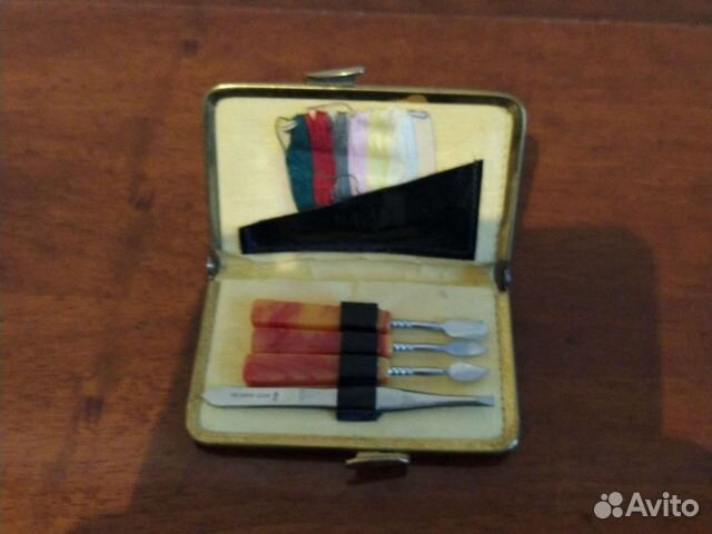 Походный дорожный набор для маникюра из СССР