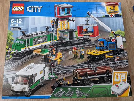 Lego City 60198 Товарный поезд