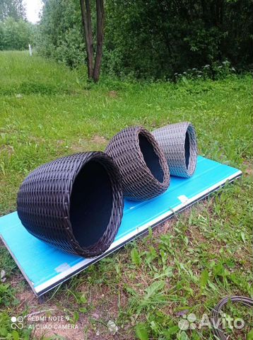 Корзины, кашпо ротанг шикарные