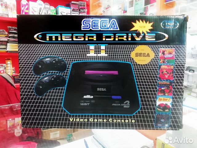 Игровая приставка Sega 16 bit Сега
