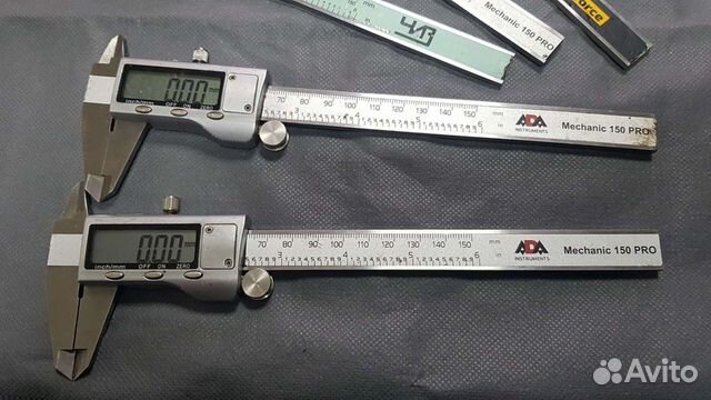 Штангенциркули цифровые 5 шт 2рабочих 3 на запчаст