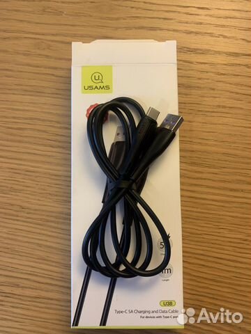 Кабель USB Type C 1м Usams