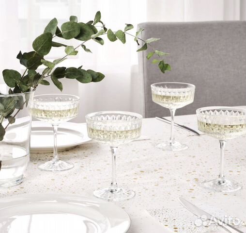 Бокалы для шампанского икеа IKEA