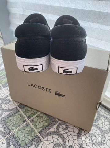 Слипоны мужские Lacoste