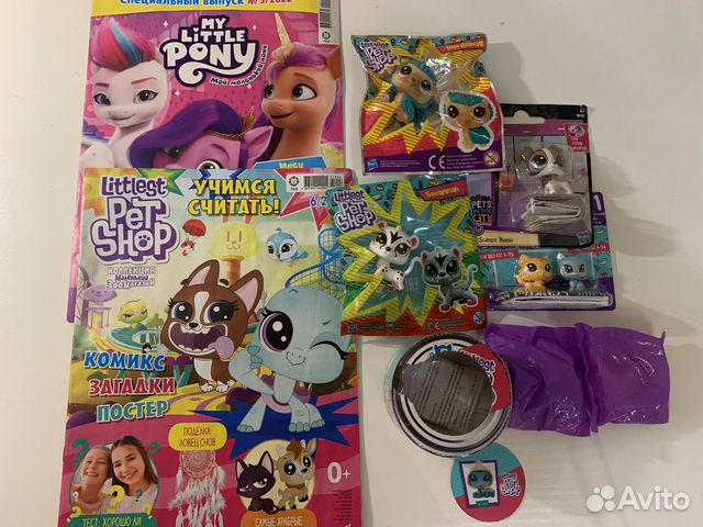 LPS (Littlest pet shop) журнал и пет. журнал млп