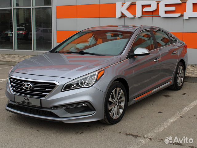 Hyundai Sonata 2.4 AT, 2016, 86 400 км