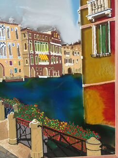 Картина витраж 40х40 см