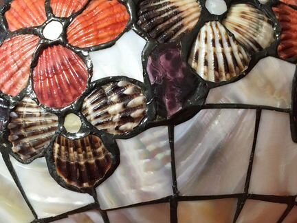 Бра настенная из раковин