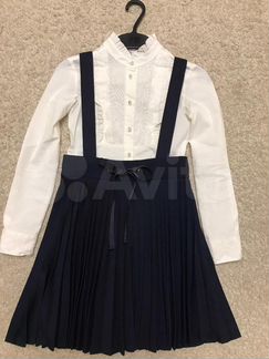 Школьная юбка и блузка р.122-128 Silver Spoon
