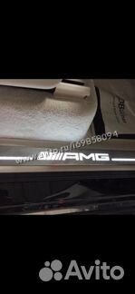 Пороги с подсветкой AMG для Mercedes G class W464