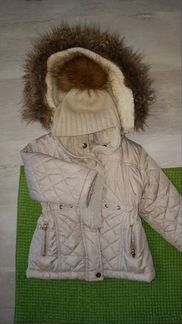 Демисезонная Куртка mayoral на76-88см,шапка,комбез