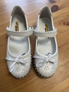 Туфли белые котофей