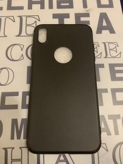 Чехол для iPhone XS Max чёрный