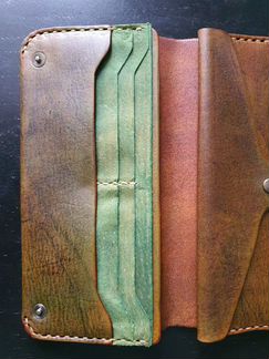 Кошелек ручной работы